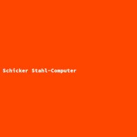 Schicker Stahl-Computer