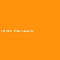 Schicker Stahl-Computer