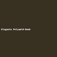 Elegante Polyamid-Bank