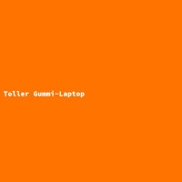 Toller Gummi-Laptop
