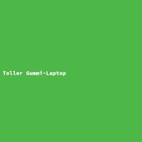 Toller Gummi-Laptop