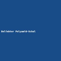 Beliebter Polyamid-Schal