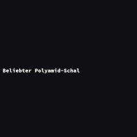 Beliebter Polyamid-Schal