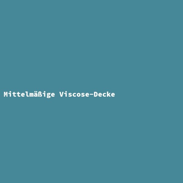 Mediocre Viscose Blanket