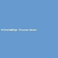 Mittelm&auml;&szlig;ige Viscose-Decke