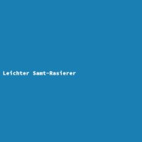 Leichter Samt-Rasierer