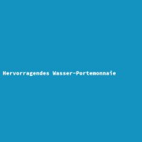 Hervorragendes Wasser-Portemonnaie