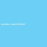 Leichter Granit-Bikini
