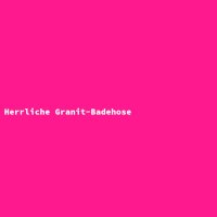 Herrliche Granit-Badehose