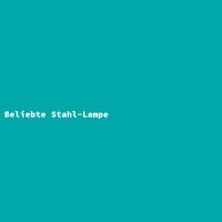 Beliebte Stahl-Lampe