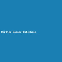 Wertige Wasser-Unterhose