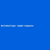 Reichhaltiger Gummi-Computer