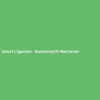 Intelligenter Kunststoff-Rasierer