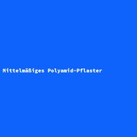 Mittelm&auml;&szlig;iges Polyamid-Pflaster
