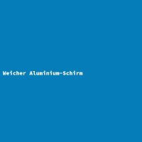 Weicher Aluminium-Schirm