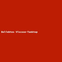 Beliebtes Viscose-Tanktop