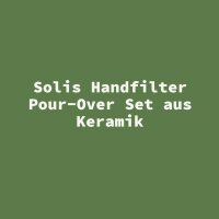 Solis Handfilter Pour-Over Set aus Keramik