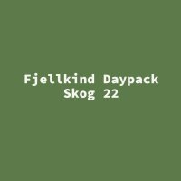 Fjellkind Daypack Skog 22