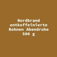 Nordbrand entkoffeinierte Bohnen Abendruhe 500 g