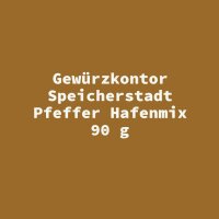 Gew&uuml;rzkontor Speicherstadt Pfeffer Hafenmix 90 g