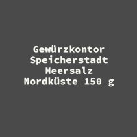 Gew&uuml;rzkontor Speicherstadt Meersalz Nordk&uuml;ste...