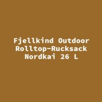 Fjellkind Outdoor Rolltop-Rucksack Nordkai 26 L