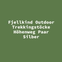 Fjellkind Outdoor Trekkingst&ouml;cke H&ouml;henweg Paar...