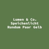 Lumen & Co. Speichenlicht Rundum Paar Gelb