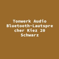 Tonwerk Audio Bluetooth-Lautsprecher Kiez 20 Schwarz