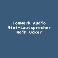 Tonwerk Audio Mini-Lautsprecher Moin Ocker