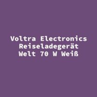 Voltra Electronics Reiseladeger&auml;t Welt 70 W Wei&szlig;