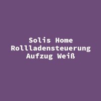 Solis Home Rollladensteuerung Aufzug Wei&szlig;