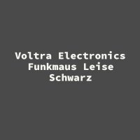 Voltra Electronics Funkmaus Leise Schwarz