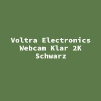 Voltra Electronics Webcam Klar 2K Schwarz
