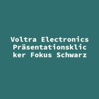 Voltra Electronics Pr&auml;sentationsklicker Fokus Schwarz