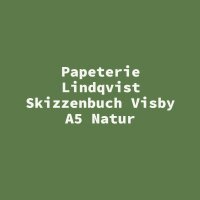 Papeterie Lindqvist Skizzenbuch Visby A5 Natur