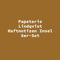 Papeterie Lindqvist Haftnotizen Insel 8er-Set