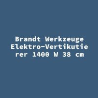 Brandt Werkzeuge Elektro-Vertikutierer 1400 W 38 cm