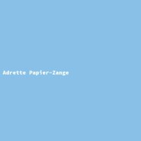 Adrette Papier-Zange