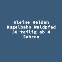 Kleine Helden Kugelbahn Waldpfad 38-teilig ab 4 Jahren