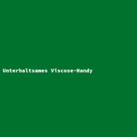 Unterhaltsames Viscose-Handy