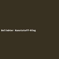 Beliebter Kunststoff-Ring