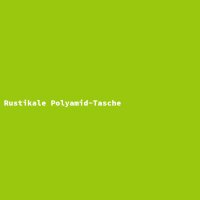 Rustikale Polyamid-Tasche