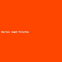 Hartes Samt-Telefon