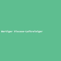 High-quality Viscose Air Purifier