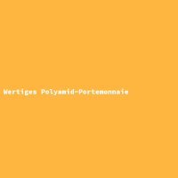 Wertiges Polyamid-Portemonnaie