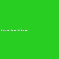 Enorme Granit-Socke