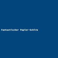 Fantastischer Papier-Schirm