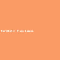 Rustikaler Eisen-Lappen