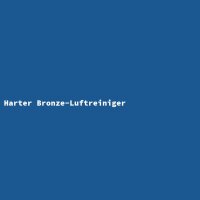 Harter Bronze-Luftreiniger